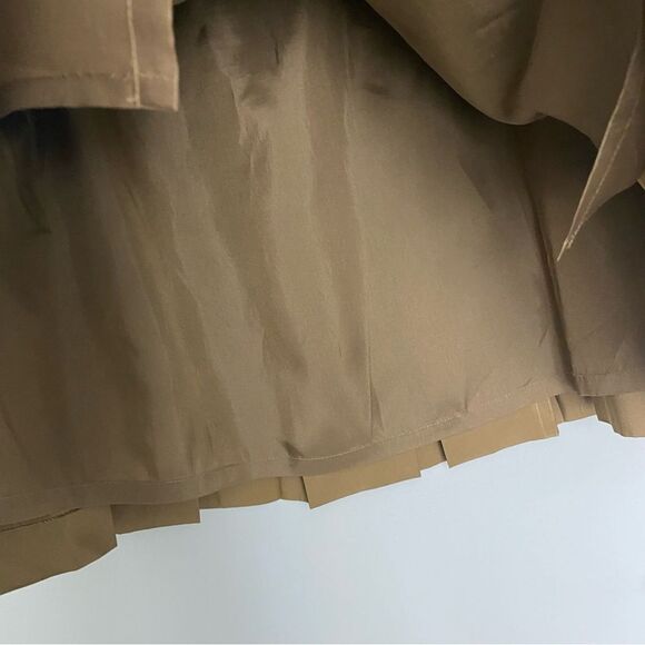 Per se Silk Blend Pleaded Circle Modest Skirt Women's Size 2 - Picture 6 of 6